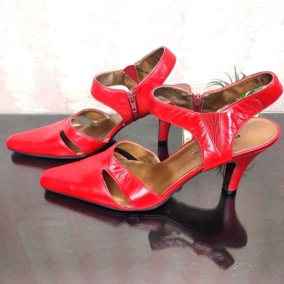 Bellini Shoes | Ladies, Red Heeled Dress Shoes Size 11 | Color: Red | Size: 11 | Love4peace's Closet Bellini Shoes | Ladies, Red Heeled Dress Shoes Size 11 | Color: Red | Size: 11 | Love4peace's Closet